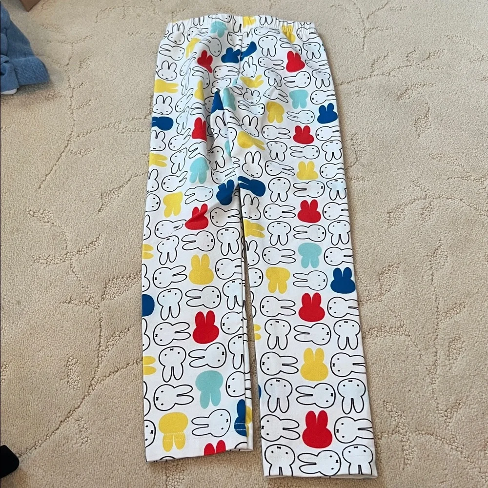 Hanna Andersson Miffy Print Leggings 6-7